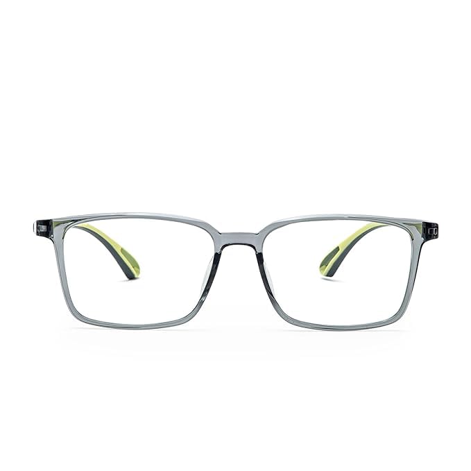 Computer Glasses for Eye Protection | Reading Glasses for Men | Blue Light Blocking Glasses Spectacles | Blue Cut Glasses | UV Protection Glasses | For Men & Women | Zero Power | Medium