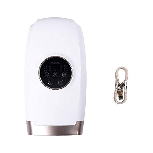 LKNJLL Schnurlose elektrische Handmassagegerät für Arthritis Luftkompression Schmerz Relief Geschenke mit 6 Ebenen Druckpunkt Heizung Shiatsu Therapie