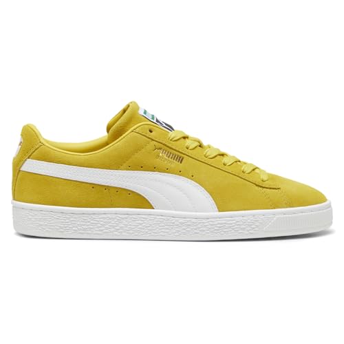 PUMA Mens Suede Classic Lace Up Sneakers Shoes Casual - Yellow - Size 7 M