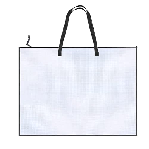 A2 -Ordner, Kunstwerk Mit Griff Und Reißverschluss, Kunstportfolio -Tasche Mit Großer Kapazitätsdesign, Reißverschluss Und Traggefüge, 63,5X48Cm, Für Reisen, Camping, Foto, Sammelalbum, Poster