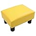 KKTONER Escabel para Sofá Cama Banco para Zapato Pasillo Asiento Sala de Estar del hogar reposapies Sofa(Amarillo)