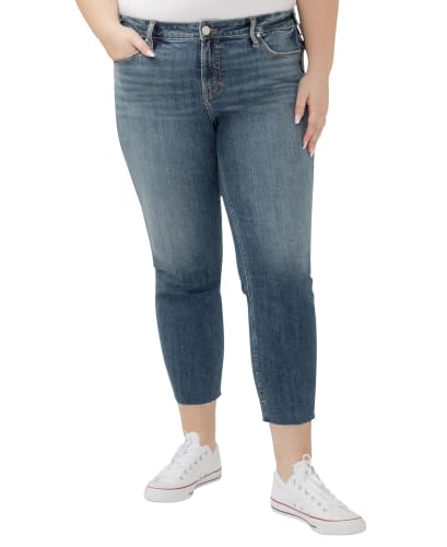 Jean slim bootcut femme denim premium Silver Jeans Co Suki