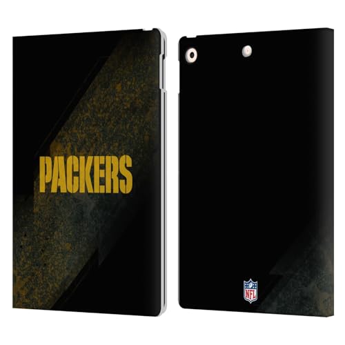 Étui portefeuille Green Bay Packers iPad 10.2 en cuir avec fentes cartes