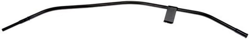 KarParts360 For Chevy Silverado 2500 HD/Express 4500 2009-2019 Engine Oil Dipstick Tube | Steel | Black | 7.4MM Inside Diameter | Replacement For 12609269