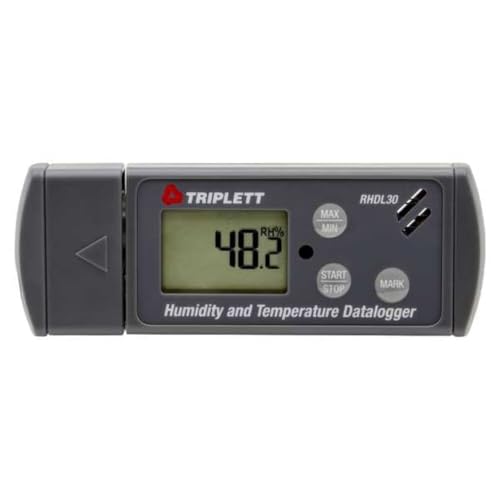 Image of Triplett RHDL30 Temperature / Humidity PDF Data Logger - Record 24,000 Readings Each
