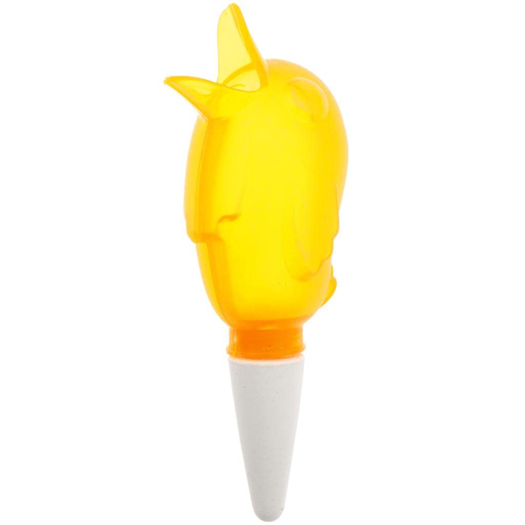 Automatic PVC Bird Self Watering Device for Garden Plant Flower Orange-image-12