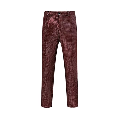 Pantalon décontracté homme fini le look terne avec le style brillant