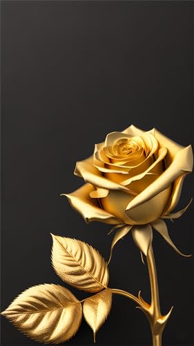 Diamond Painting Rose Jaune 90x160cm | Broderie Diamant Grand Format