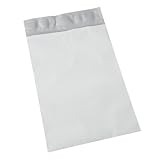 100 EcoSwift 4 x 6 White Small Poly Mailer Size #00 Self Sealing Envelopes Plastic Shipping Mailing Bags 4x6 1.7 mil