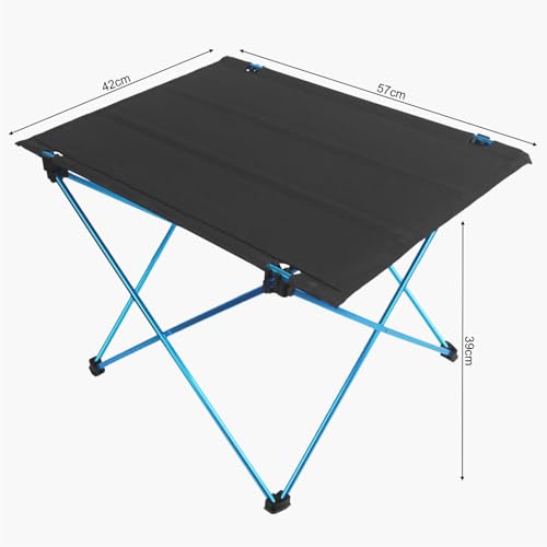 Table de camping pliante en aluminium Lomo pour pique-nique