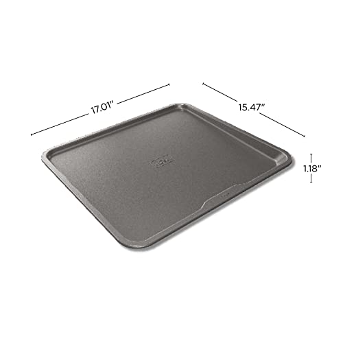 Ninja B30116 Foodi NeverStick Premium 14 inch x 16 inch Cookie Sheet, Nonstick, Oven Safe up to 500⁰F, Dishwasher Safe, Grey by Ninja - Image 2