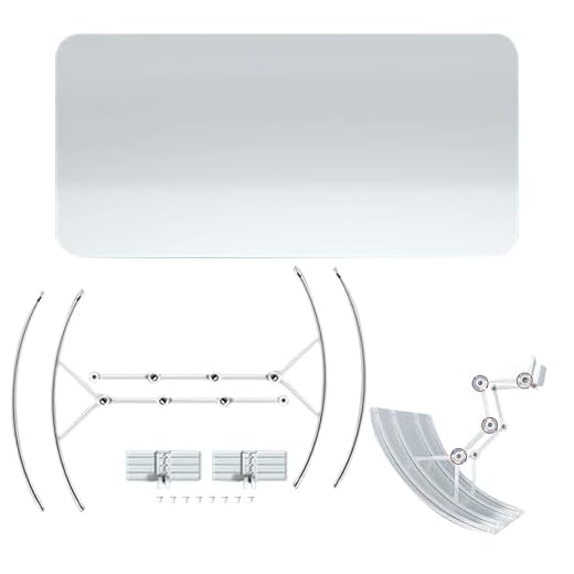 Lnhgh Deflector De Aire Acondicionado De Ventana - Deflector Para Prevenir El Soplado Directo De Aire | Pantalla Regulador De Calor Y Frío Para Habitación, Apartamento, Cocina, Techo