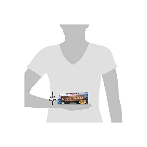 Crown Prince Natural Kipper Snacks With Cracked Black Pepper, 3.25 Ounce Cans (Pack Of 18) #TOP4