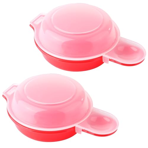 Microwave Omelet Maker, Egg Maker,1 Minute Fast Egg Hamburg Omelet Maker Kitchen Cooking Tool(2pc)