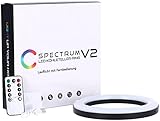 TRIBUS Spectrum v2 LED Ring für die Shisha - mit Fernbedienung