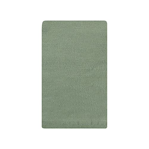 Image of Hudson Baby Unisex Baby Cotton Flannel Burp Cloths, Blue Green Dino, One Size