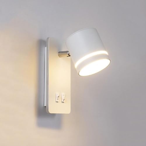 Apliques de pared ajustables con interruptor Luces lectura LED compatibles ., lámpara nocturna retroiluminación Lámparas libros,Lujo