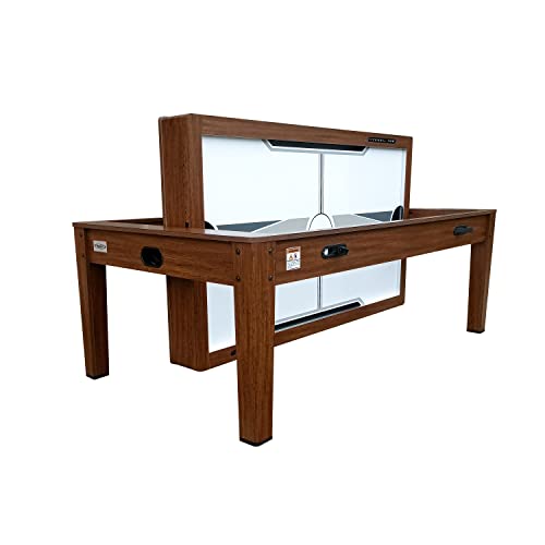 Rack Luxor 7.5-Foot 4-In-1 Multi-Game Swivel Billiard/Pool Table With Multiple Table Options (Green Felt Without Bench) #TOP7