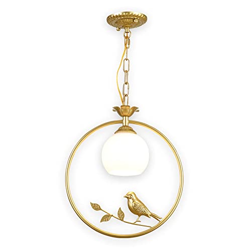 Lustre suspension en fer forgé au design créatif d'oiseau pour un intérieur industriel chic