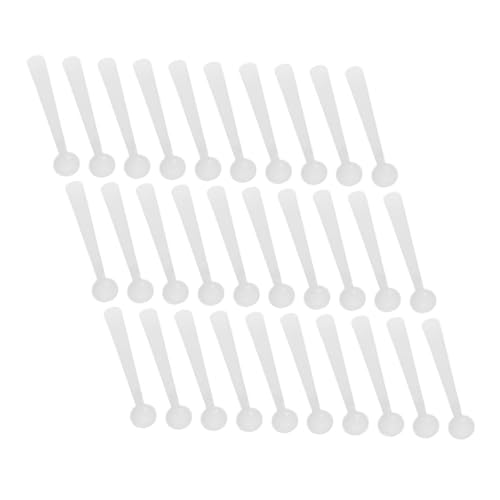Cabilock 120pcs Micro Scoop PP Measuring Spoons for Labs Kitchen for Powder Granules Easy to Use for Experiments Cooking
