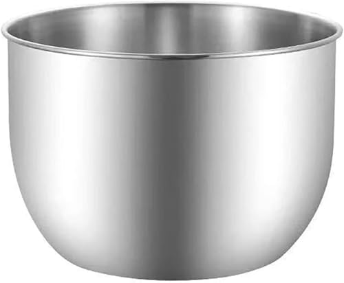 Fiozwea 304ステンレススチール製調理器具は、家庭用としても業務用としてもお使いいただけます。耐久性に優れ、ベーキング、ケーキ作り、卵の泡立てなどに最適です。この厚手で深めのクリームボウルは、ベーキング、ケーキ作り、卵の泡立てに最適です。 (蓋なし