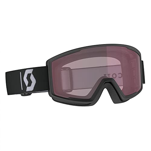 Masque ski Scott Factor écran antibuée catégorie 1 noir blanc