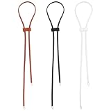 Cuir PU fiable:ces cordons de rechange pour sacs seau sont fabriqués en cuir PU durable, qui résiste à l'usure, léger et agréable au toucher, pas facile à casser et