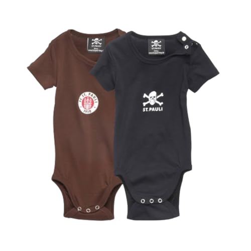 FC St. Pauli Baby Body-Set Totenkopf & Logo