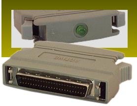 SCSI SE Single Ended Active Terminator SCSI II Cable, HPDB50 (Half Pitch DB50) DM50 Male - Molded