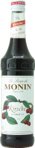 Monin Le Sirop de Monin SAUERKIRSCHE Morello Cherry 0,7l - 3 Paquetes de 700ml - Total: 2100 ml