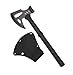 Migliori asce Tomahawk KHU Ascia Spaccalegna Ascia Sopravvivenza Tomahawk Accetta Espositiva Campeggio per esterno Con Fodero in Nylon - All'aperto per legno, caccia, giardinaggio (Nero - 03A)
