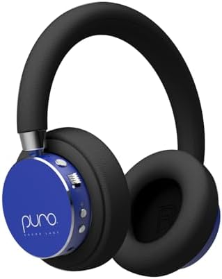 Puro Sound Labs BT2200s Plus Volume Limited Kids’ Bluetooth Headphones (Blue)