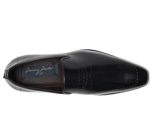 Massimo Matteo Men's Stitched Penny Loafers2