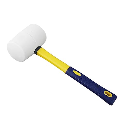 Mikikit 1pc Anti-slip Installation Rubber Hammer for Flooring The Hammer Mini for Installati