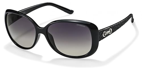 Polaroid Damen P8430 Ix Kih 58 Sonnenbrille, Schwarz (Black/Grey), EU – Ansicht 1