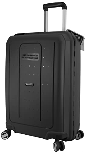 METZELDER Valise Rigide CLICKER Coque Incassable 100% Polypropylène, Fermeture multipoints,...