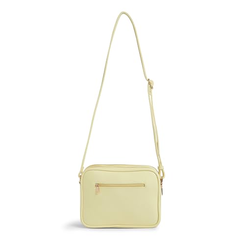 Image of Caprese Minato Sling Medium Bag for Women | Stylish Bag with Adjustable Strap, Secure Zip Closure for Comfortable Wear | Versatile Handbag for Everyday Use, Travel & Special Occasions