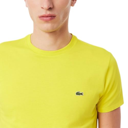 Image of Lacoste Men's Short Sleeve Pima Jersey Crew Neck Tee