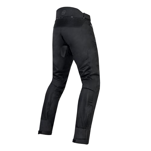 OZONE MOTO Dart Motorradhose Herren | Textil | Knieprotektoren Stufe 1 | Taschen für Hüft und Steißbeinprotektoren | Große Mesh Belüftungspaneele