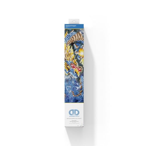 Diamond Dotz Painting Kit: Mythical Dragon, Assorted, 68x47cm - Image 2