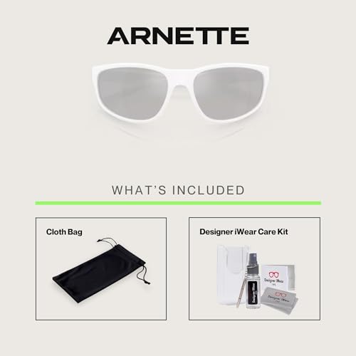 ARNETTE E.Z. AN4351 Round Sunglasses for Men +BUNDLE with ACCESSORY EYEWEAR KIT2