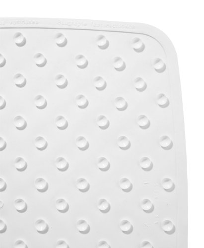 Ridder 66281S-350 Shower mat 54 cm x 54 cm, Capri, white