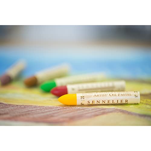 Sennelier Oil Pastel, Gold Brown by SENNELIER - Used condition - Image 5