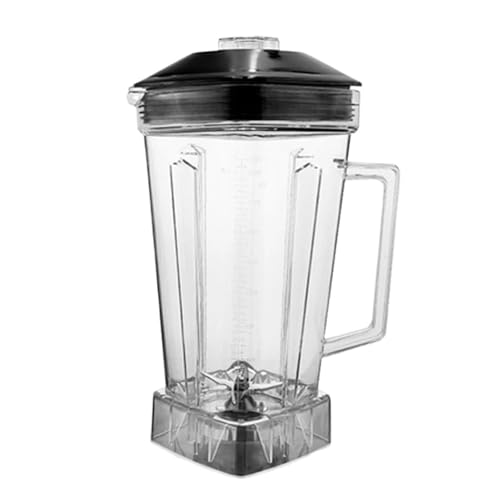 Vqxmhrpw Recipiente con Cuchilla Y Tapa, Compatible con Batidos De Hielo Comerciales De Alta Resistencia BioloMix De 3 HP Y 2200 W.