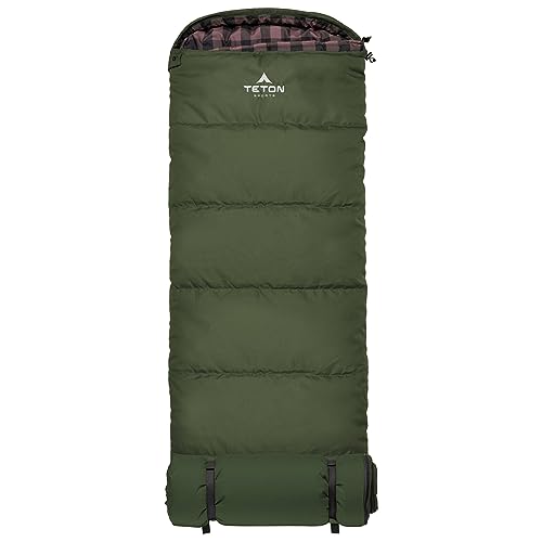 TETON Sports Junior, 0 Degree Sleeping Bag. Finally, Sleeping Bag for Boys, Girls, All Kids, Warm and Comfortable; for All Camping Weather and Built to Last