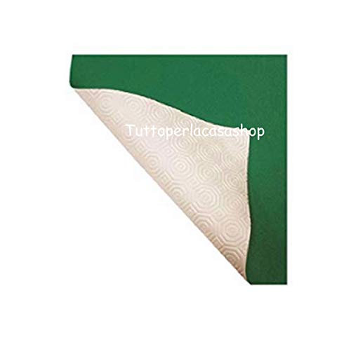 R.P. Mollettone Verde Bianco - Copritavolo