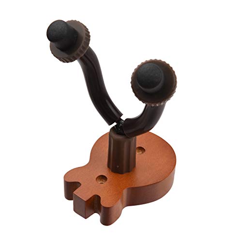 Homesen Cabide de Parede para Guitarra de Madeira Maciça Cabide de Parede para Guitarra com Barras d