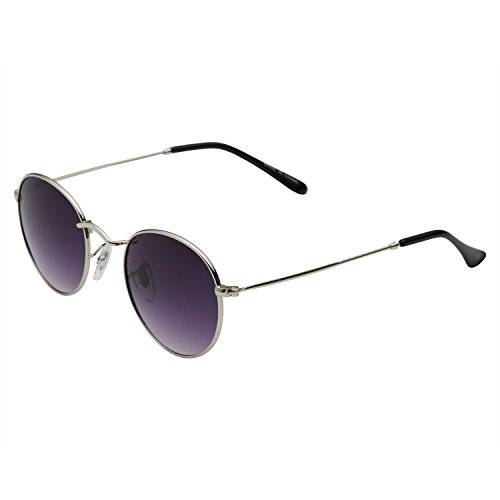 grinderPUNCH Retro Round Sunglasses - Metal Frames - Lightweight2