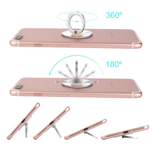 Soporte para anillo de teléfono universal multiángulo con anillo de kickstand para iPad 4