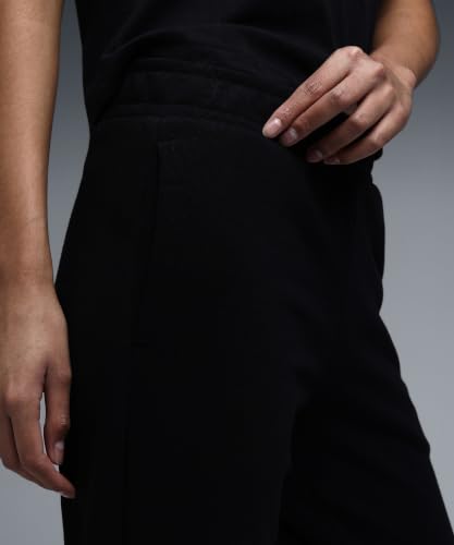Image of Puma Women Cotton Solid Regular Track Pants for Lounging, Travel, Or Light Activity